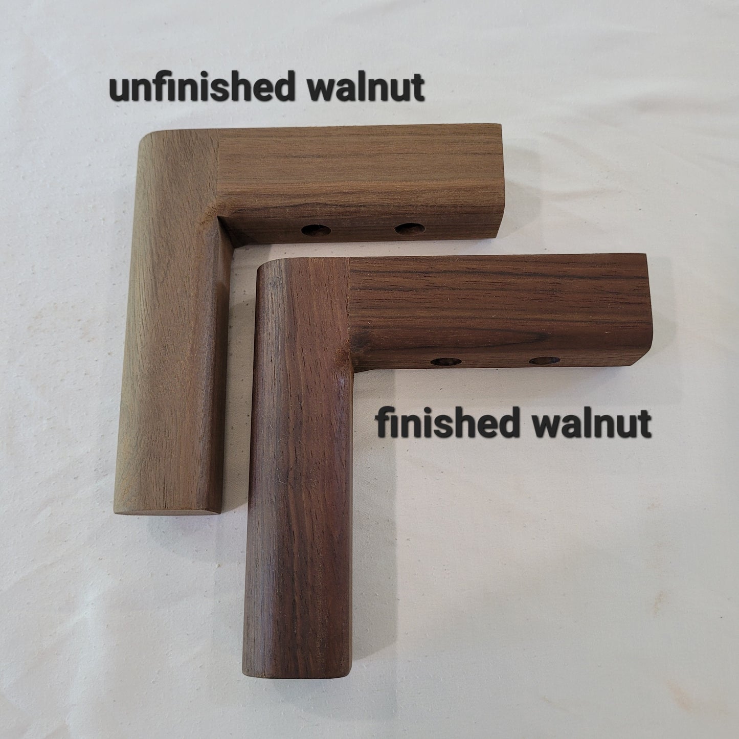 Minimalist furniture legs, 6" height