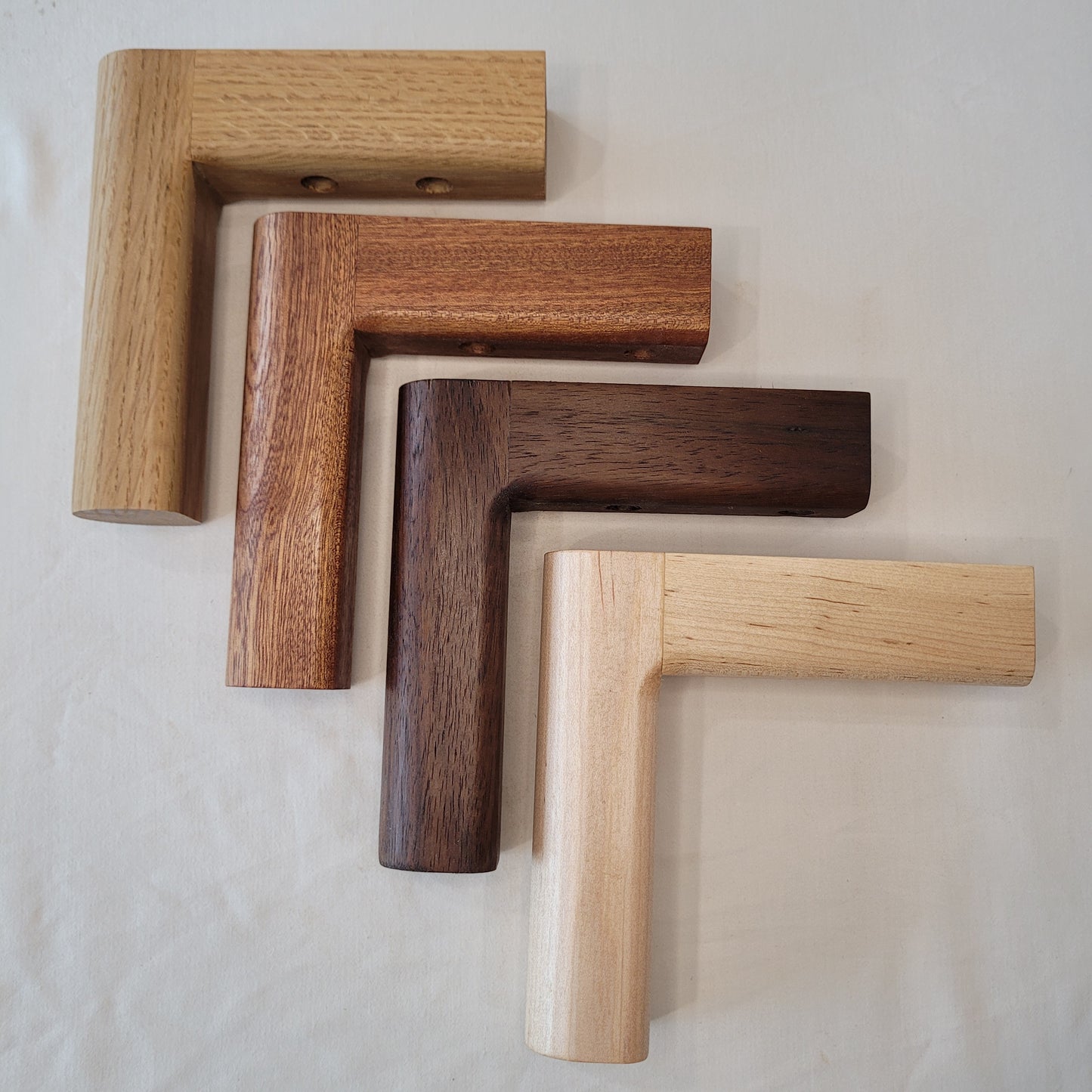 Minimalist furniture legs, 6" height