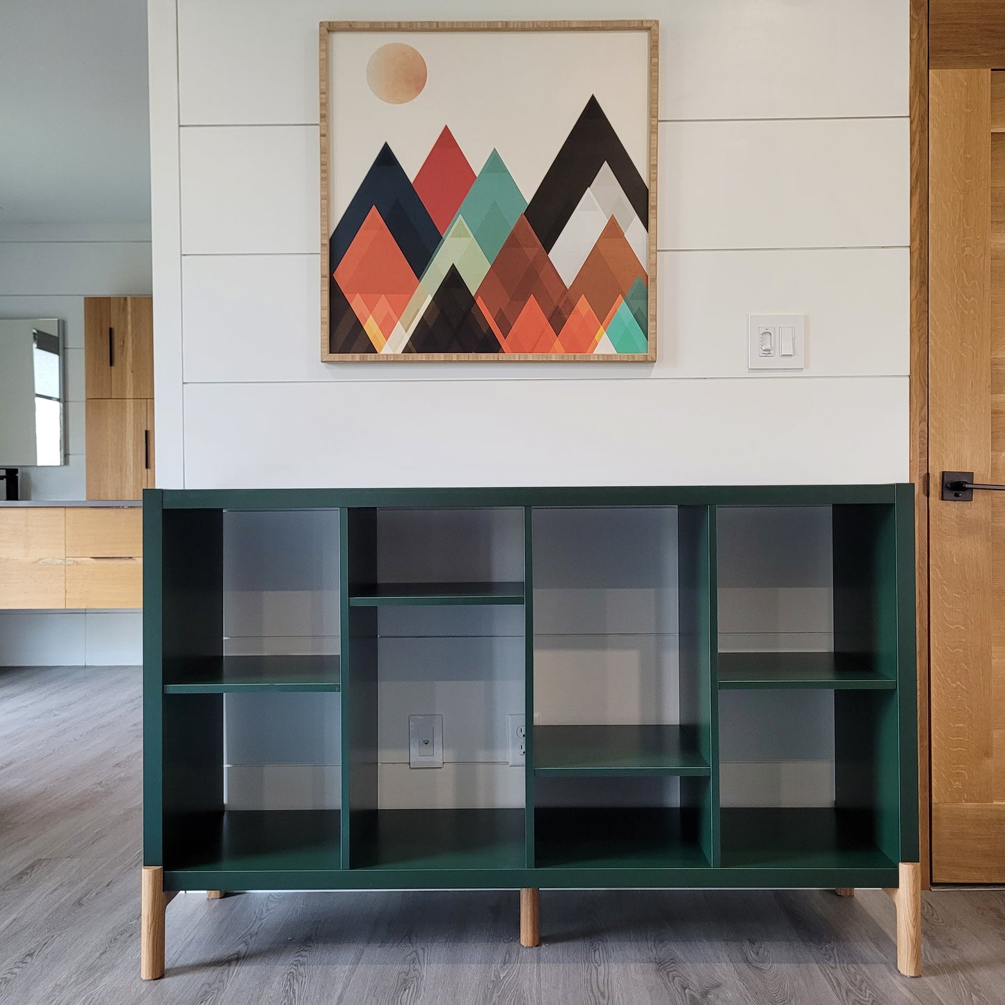 Ikea Kallax Leg Set, horizontal installation only