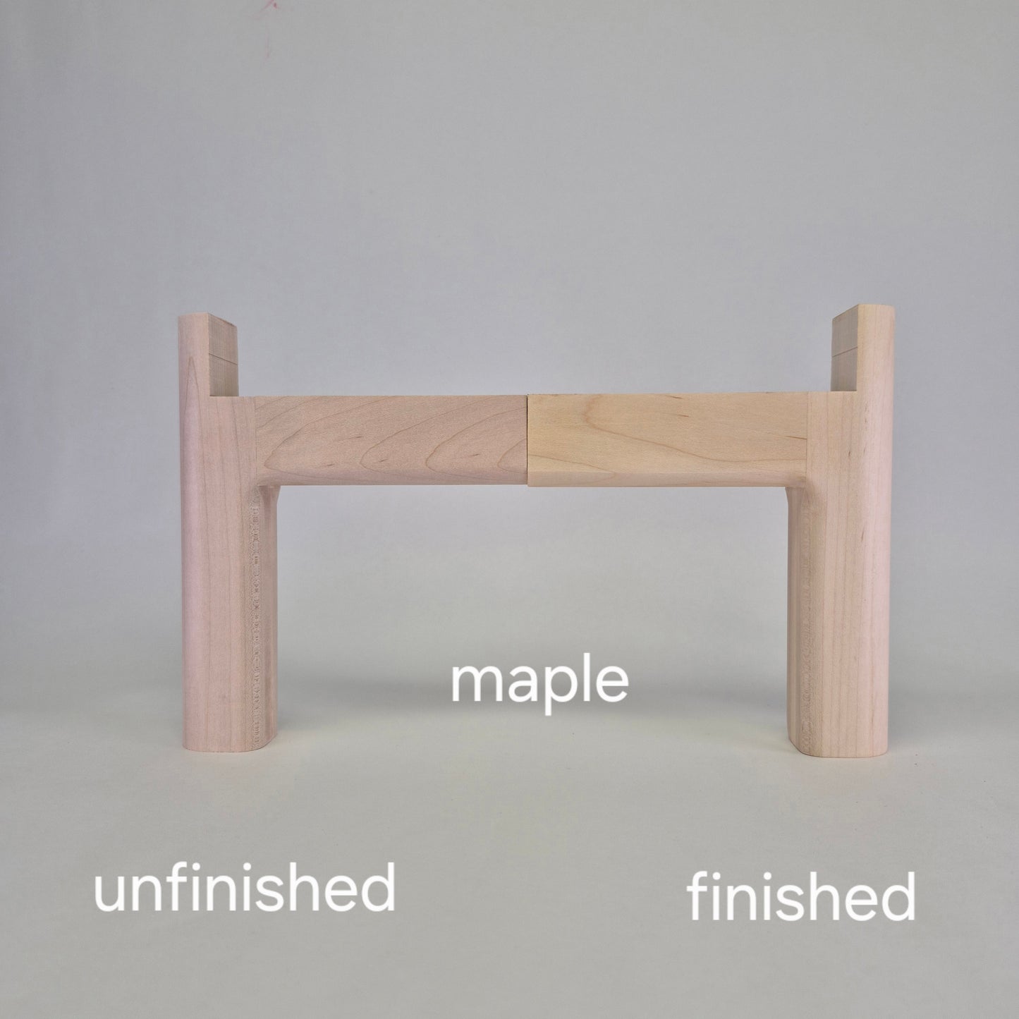 Ikea Kallax Leg Set, horizontal installation only