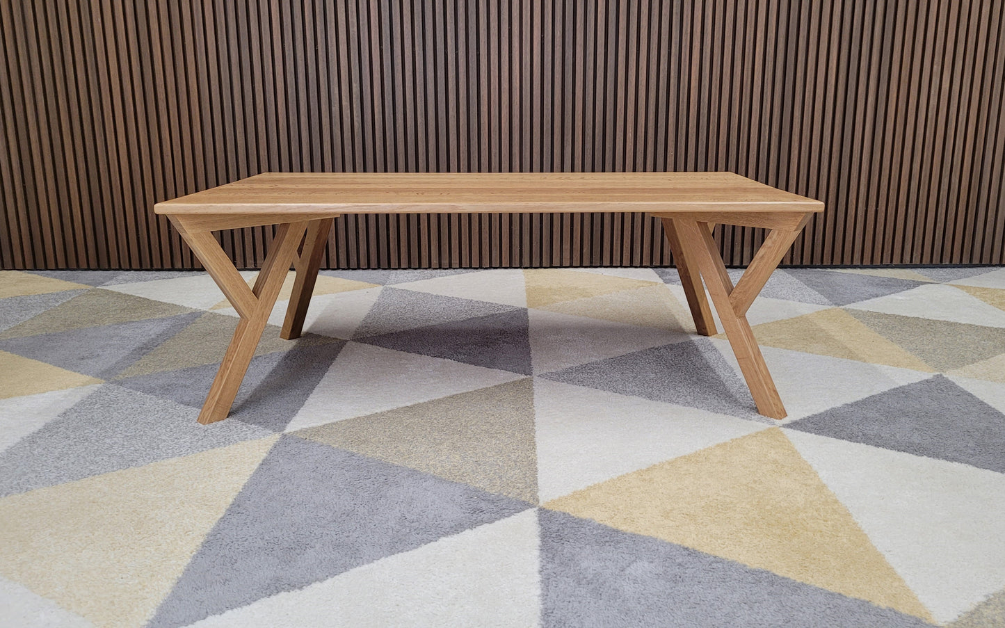 White Oak Y-legs, coffee table height, set of 4