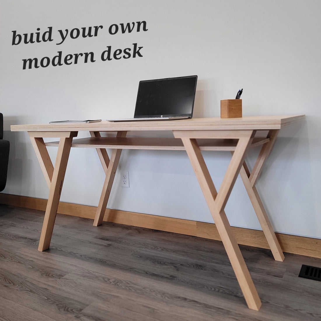 Build your own modern desk