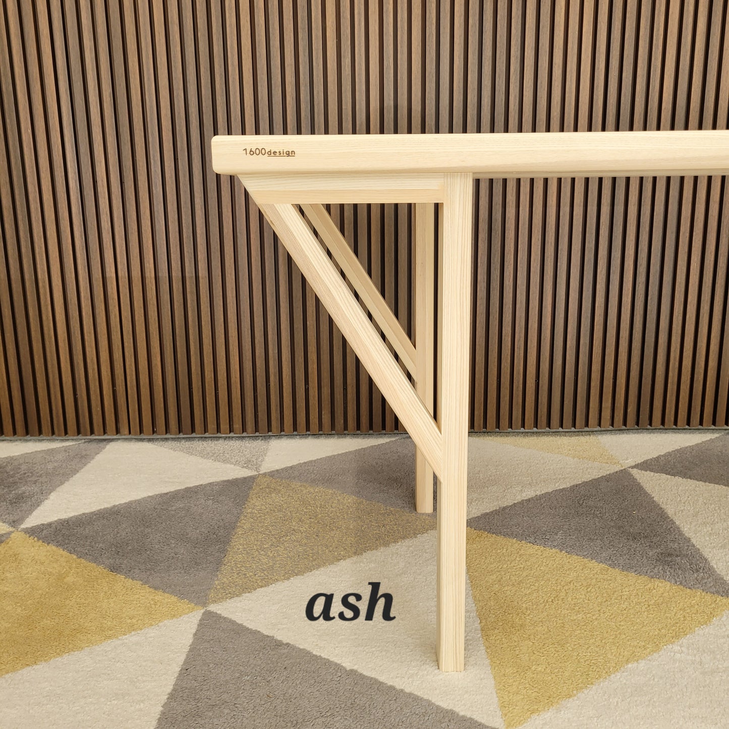 Ash Brace Legs, dining height, set of 4