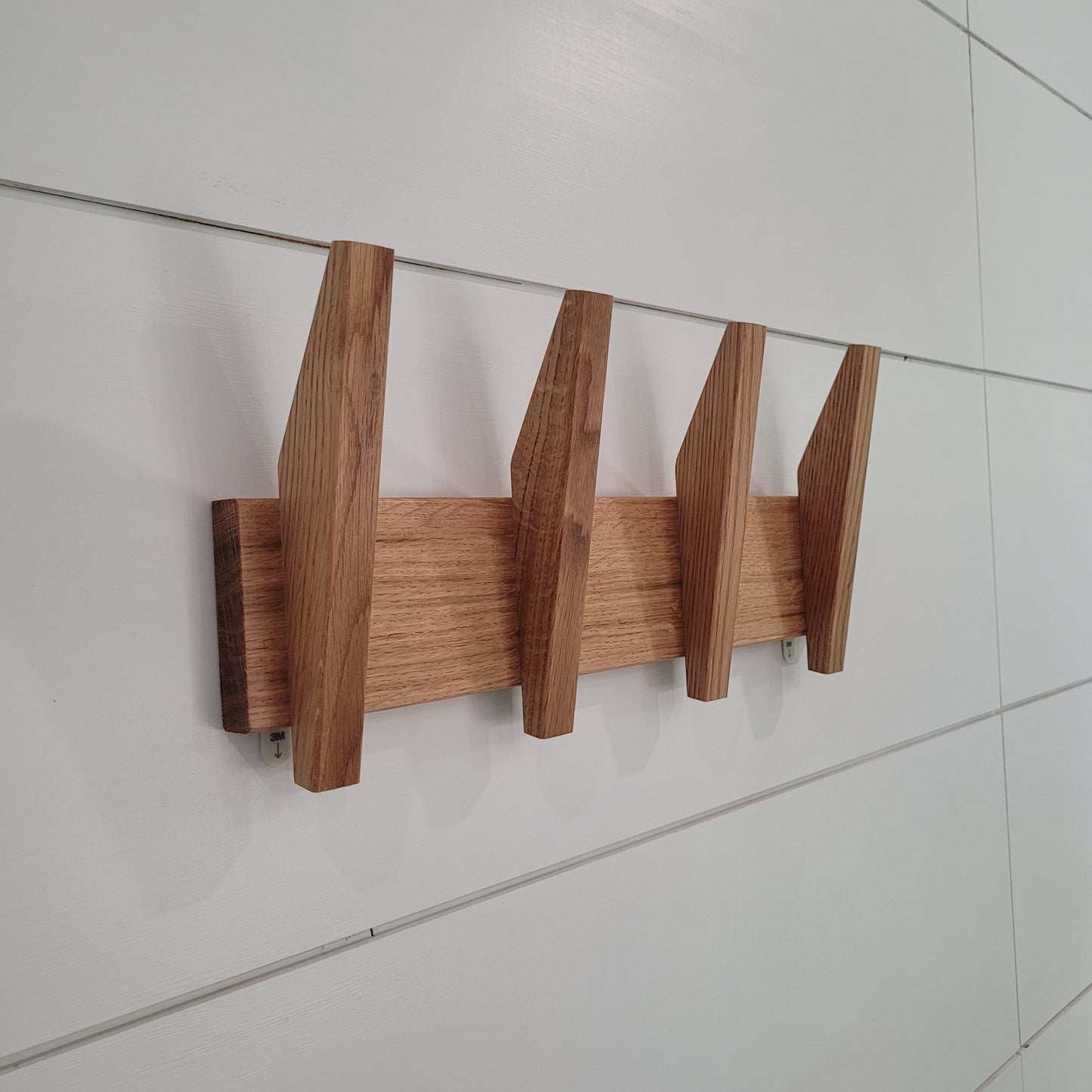 Wall Hook Boards, white oak