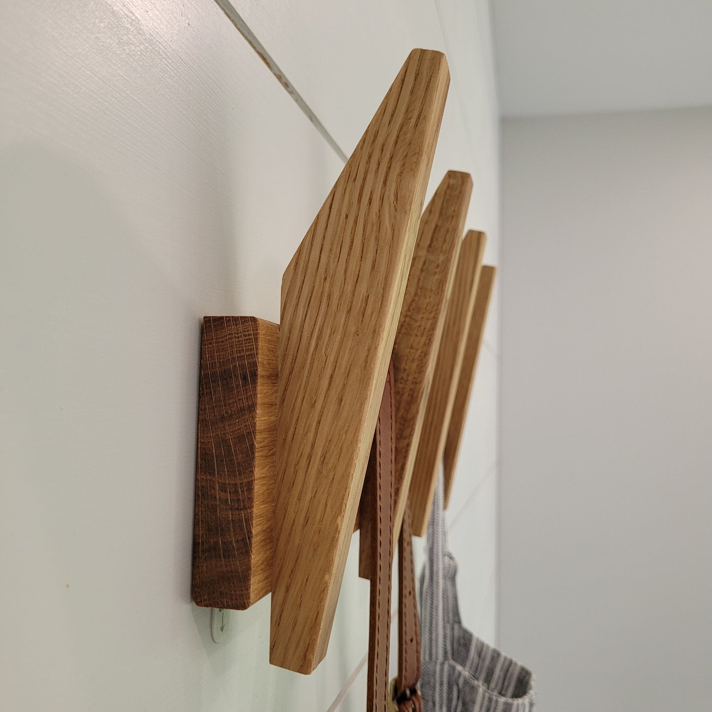 Wall Hook Boards, white oak