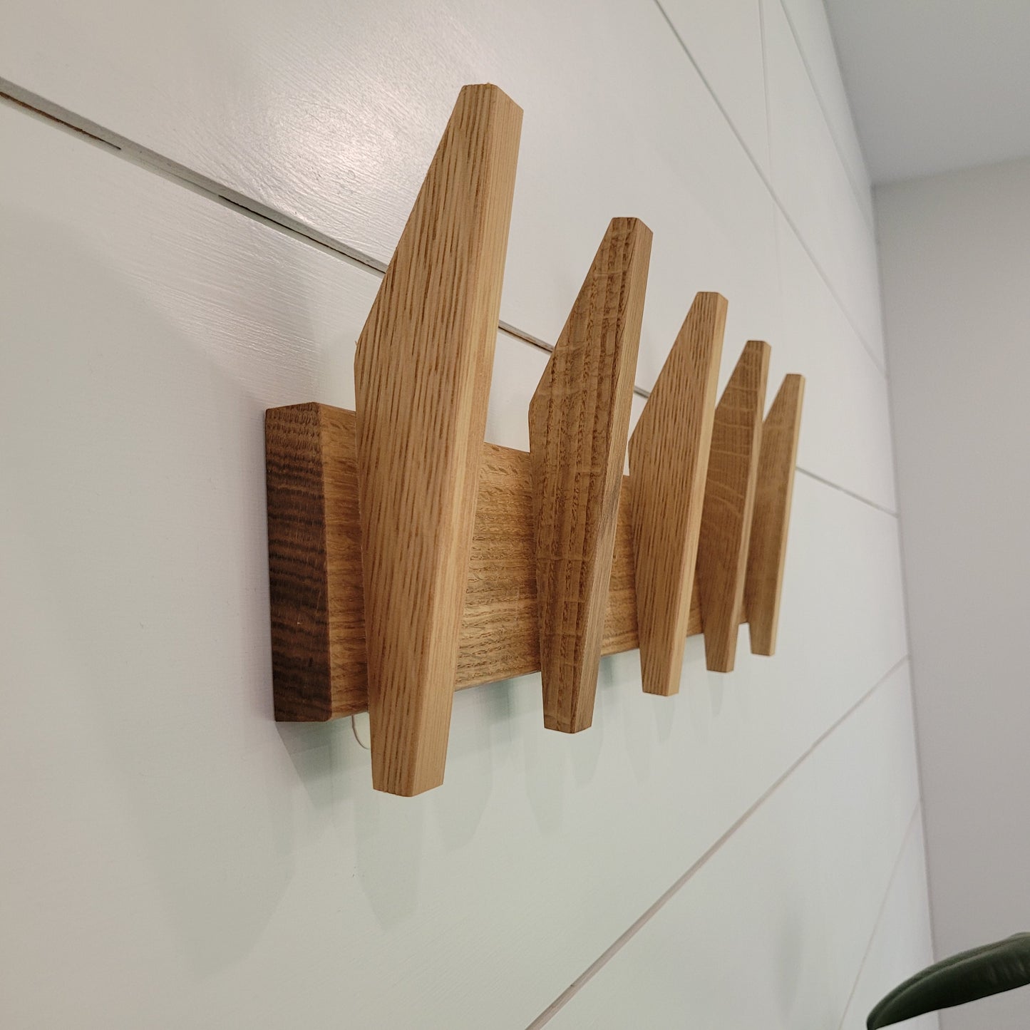 Wall Hook Boards, white oak