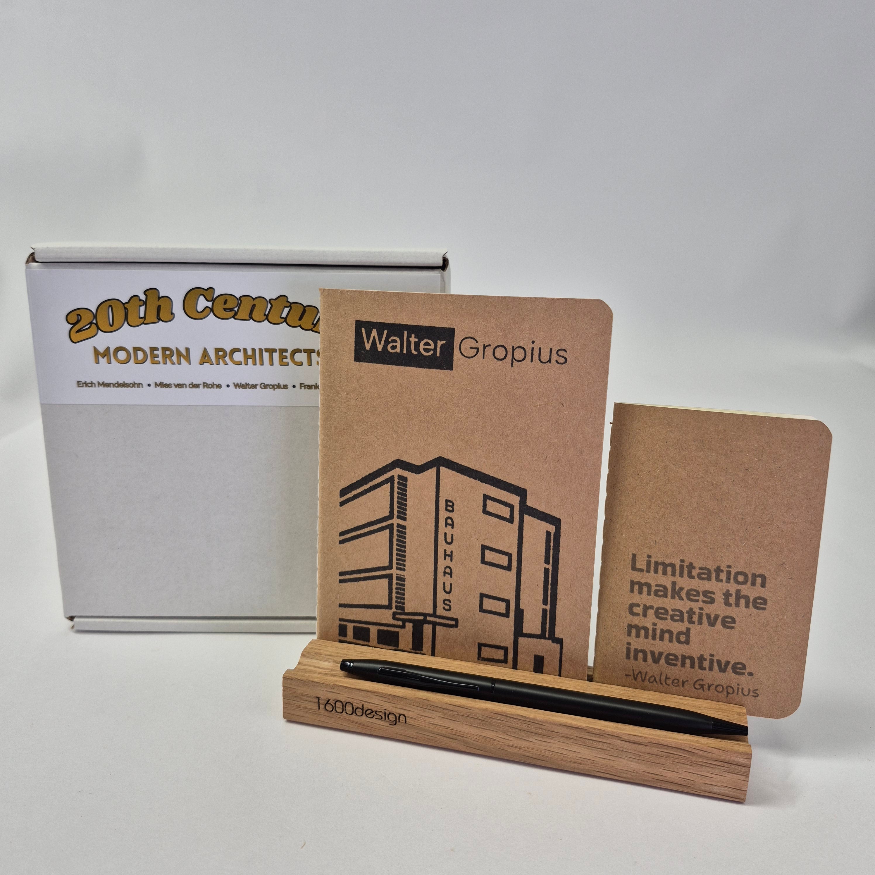 20th Century Modern Architects Gift Set – 1600design