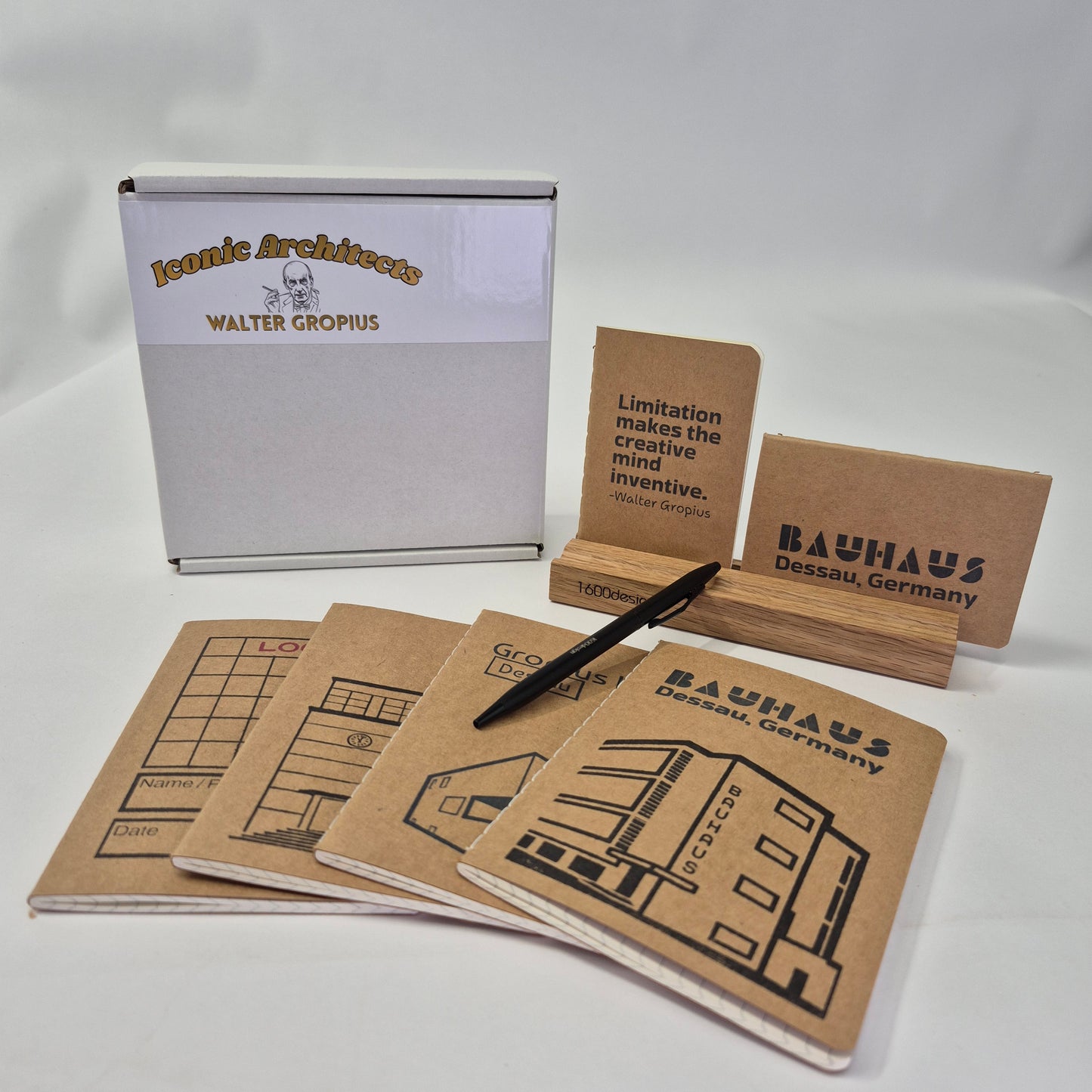 Architect Walter Gropius Gift Set