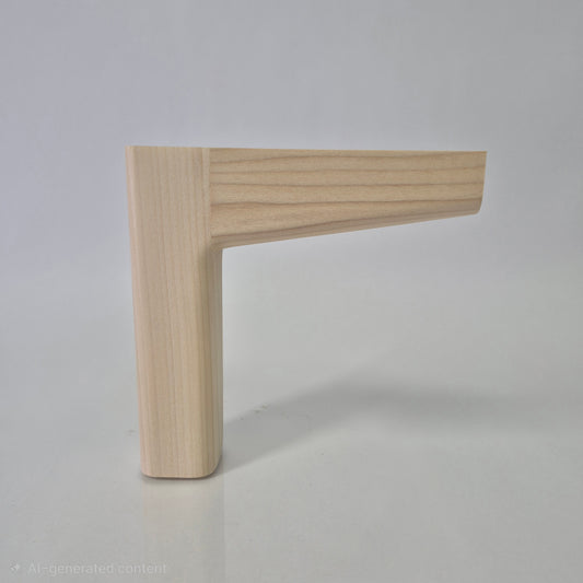 Simple Wooden Furniture Leg, set of 4