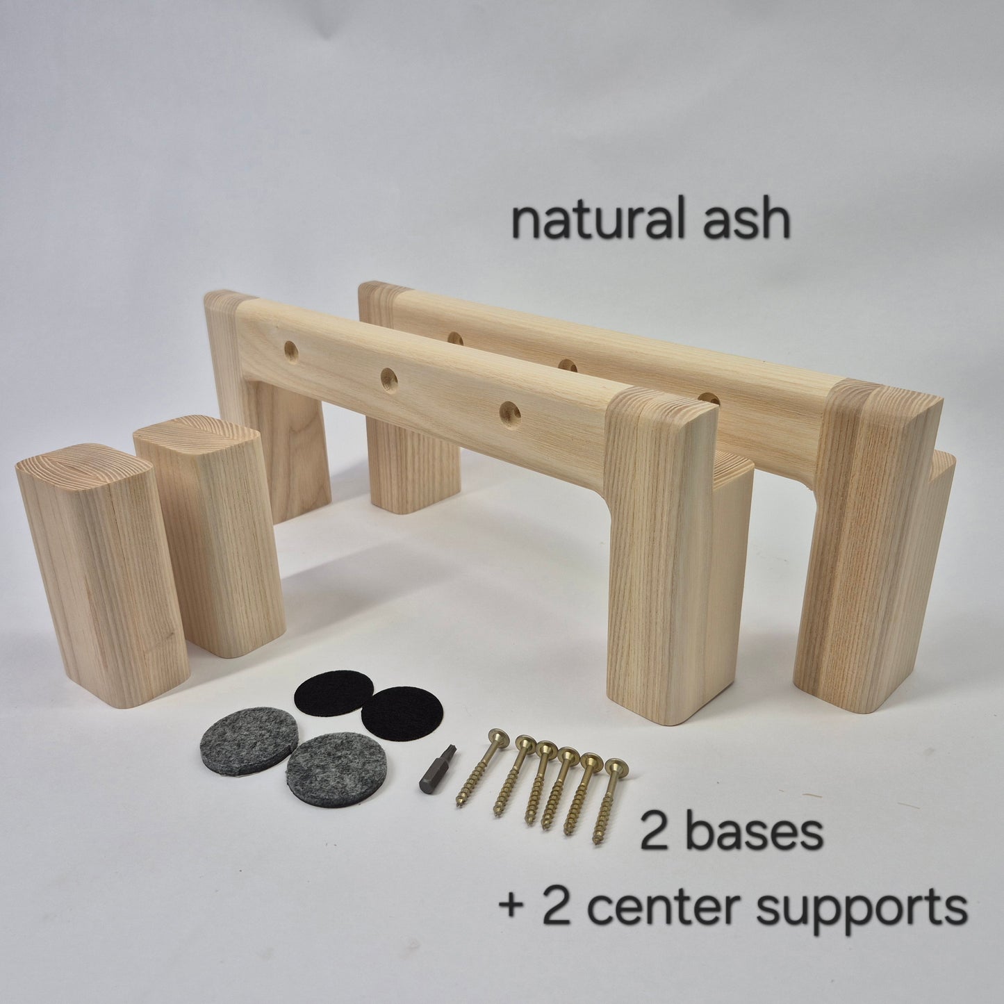 4" base for vertical Kallax