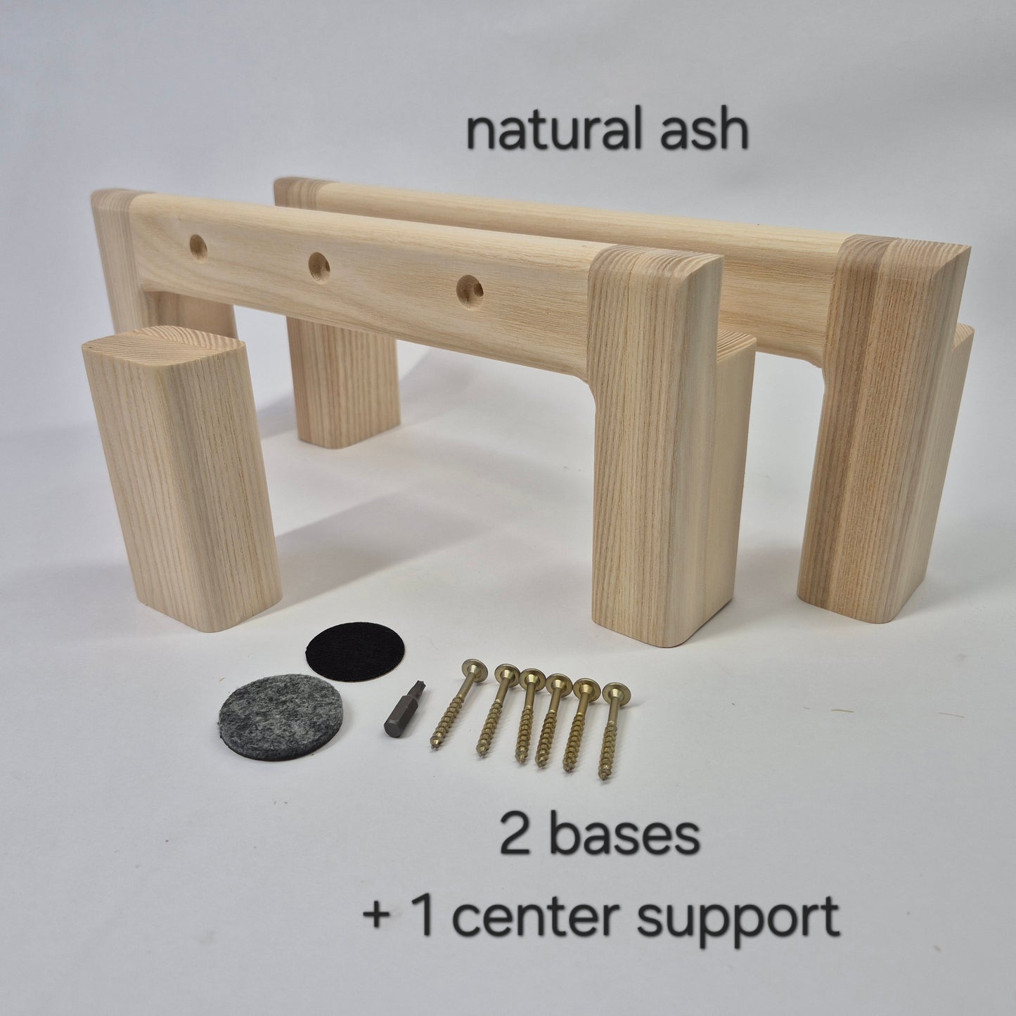 4" base for vertical Kallax