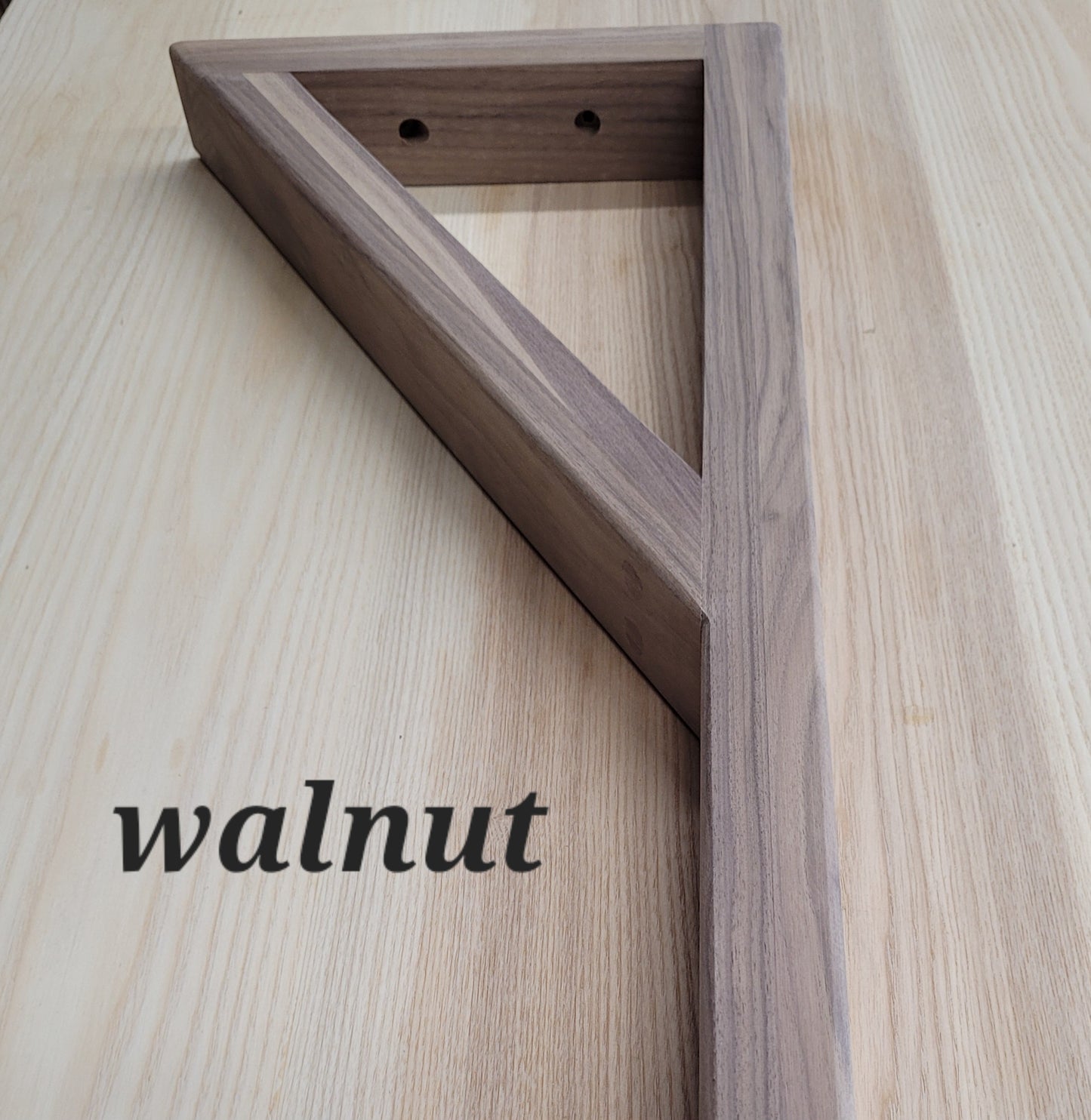 Walnut Brace Legs, dining height, set of 4