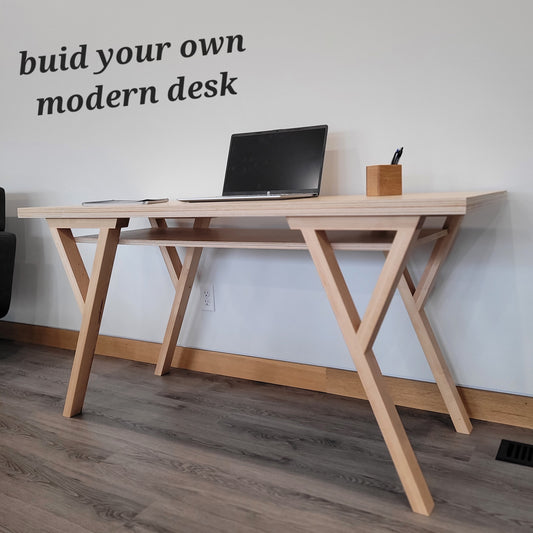 DIY Maple Desk Project pack